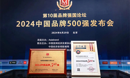 【逐梦新时代，品牌赢未来】哈药品牌荣登中国品牌500强